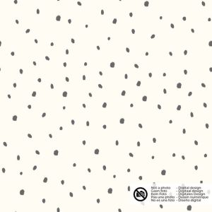 Baumwolljersey punkte offwhite