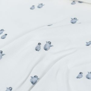 Ripp jersey pinguine offwhite