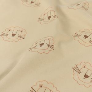 Sweat/french terry löwen beige