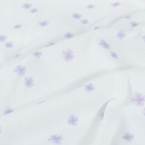 Ripp jersey digitaldruck blumen offwhite