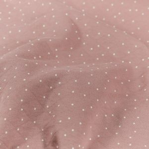 Stepp jersey punkte hell mauve