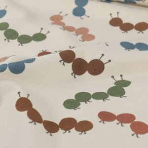 Terry krepp raupen beige