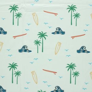 Baumwolljersey strand mint