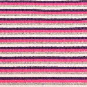 50x70 cm bündchenstoff gestreift 4mm multicolor