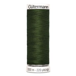 Gütermann allesnäher 200m 597 dunkel armeegrün