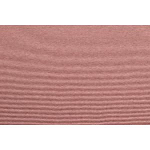 50x70 cm bündchenstoff gestreift 1mm bordeaux/hellrosa