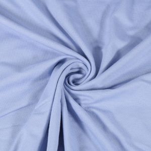 Viskosejersey uni flieder/hellblau
