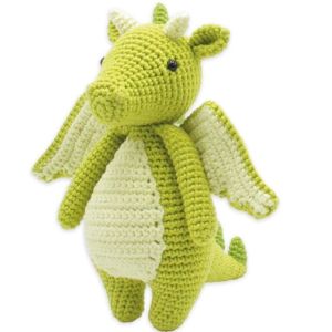 Häkelset drache doris - amigurumi diy kit