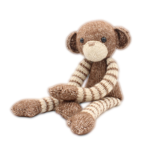 Strickset malinda affe - diy strickpaket