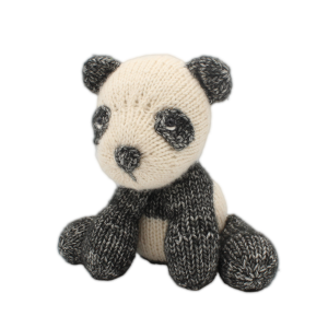 Strickset mees panda - diy strickpaket