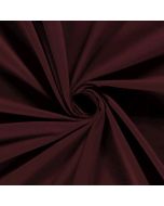 Baumwolljersey uni bordeaux