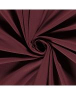 Baumwolljersey uni weinrot