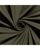 Baumwolljersey uni khaki grün