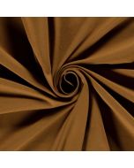 Baumwolljersey uni karamell