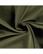 Ottoman ripp-jersey uni tannengrün
