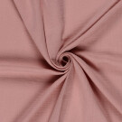 Baumwoll musselin uni rosa