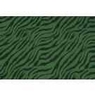 100x150 cm Baumwolljersey Zebra grün
