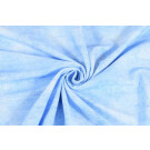 Baumwolljersey jeans look hellblau