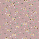 100x150cm Baumwolljersey Regenbögen rosa