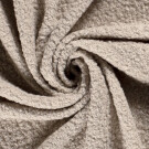 Feinstrick Bouclé Uni beige