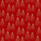 50x145 cm Baumwolle Christmas Bäume rot/gold