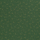 50x145 cm Baumwolle Christmas Sterne grün/gold