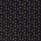 50x145 cm Baumwolle Christmas Sterne marine/gold