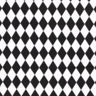 Burlington Polyester rauten schwarz/weiß