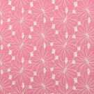 Baumwoll musselin stickerei blumen rosa