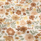 Baumwolljersey Blumen offwhite