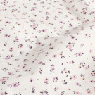 Baumwolljersey blumen offwhite