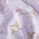 Baumwolljersey Rehe flieder