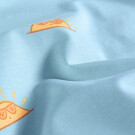 Baumwolljersey Sonnen aqua