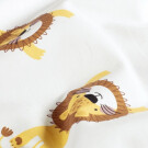 Baumwolljersey Löwen offwhite