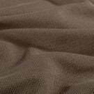 Strickstoff uni taupe braun
