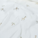 Ripp Jersey Giraffen und Zebras offwhite