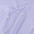 Baumwolljersey blumen flieder
