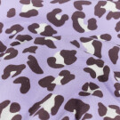 Terry krepp leopard flieder