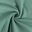 Waffeljersey Jersey altgrün Blooming Fabrics
