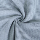 Waffeljersey jersey hellgrau blooming fabrics