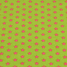 95x150 cm baumwolljersey Sterne rosa/grün