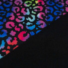 Softshell Digitaldruck Leopard multicolor/schwarz