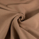 Ottoman Ripp-Jersey uni terrarosa