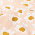 Ripp Jersey Blumen helllachs